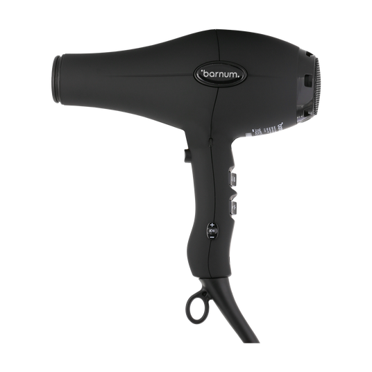 Barnum F&ouml;hn Magnesium 2000W Zwart Met Diffuser